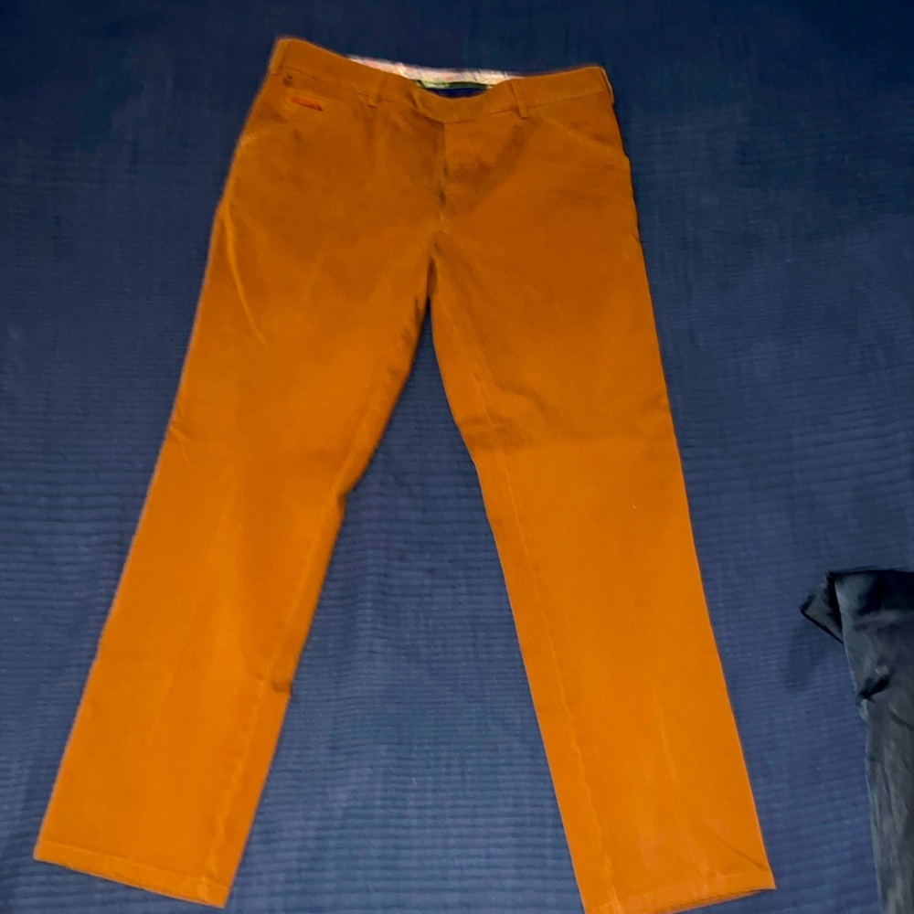 Meyer men’s dress pants size 52 pure organic cotton fabric